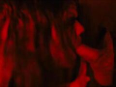 oral sex turns to rough sex in a rape porn sex video, brutal banging followed by cumming.