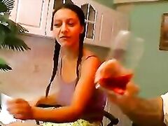 a hot milf captured and forced to have brutal sex with her captors.