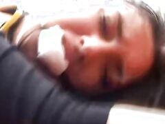 enduring anal violation in an extreme homemade rape porn movie.