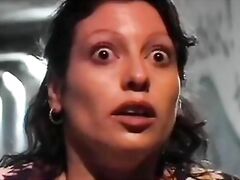 raped girl in amateur homemade brutal fuck movie doing oral sex with her attacker's hard cock.