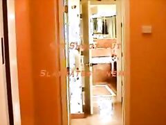 dick gets shoved in a brutal fuck scene for a forced porn video.