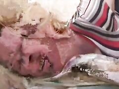 the girl was taken advantage of when a guy forced her to take part in a brutal fuck.