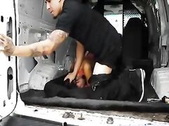 milf experiences violent and brutal fucking in a porn movie.