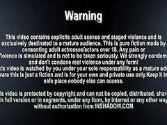 an innocent girl is orally raped by two hot guys in a rough rape sex porn movie.